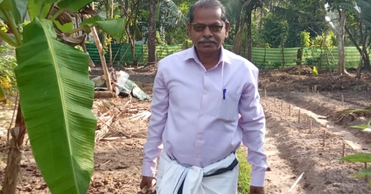 P Sukumaran, the walking librarian from Alappuzha, Kerala, who travels 12 km daily to deliver books for the past 41 years.