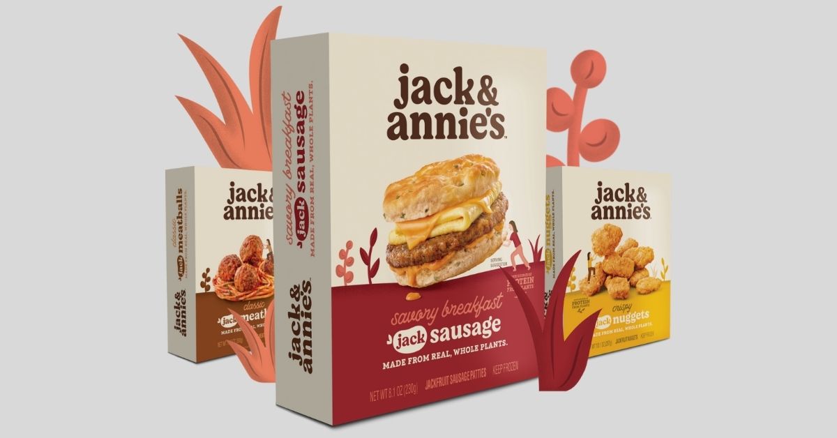 Jack & Annie’s frozen and refrigerated products made of jackfruit, sourced from India 
