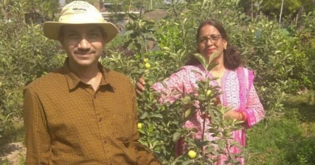 Apples & Chia Seeds In Uttar Pradesh? Retd. Colonel Earns Lakhs by Growing Them