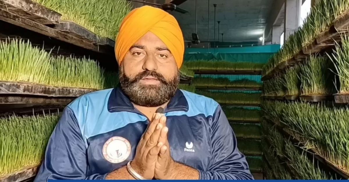 This Man Started A Free ‘Wheatgrass Juice Langar’ For His Village: Here’s Why