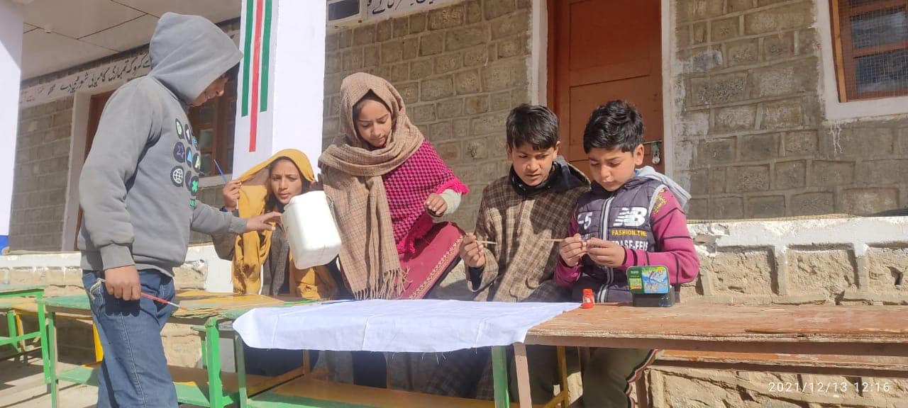 Project based Learning in Kargil