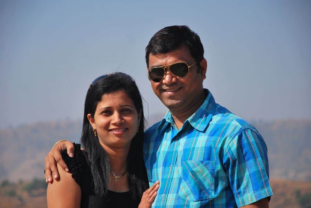 Yogesh Shinde and Ashwini, founders of Bamboo India