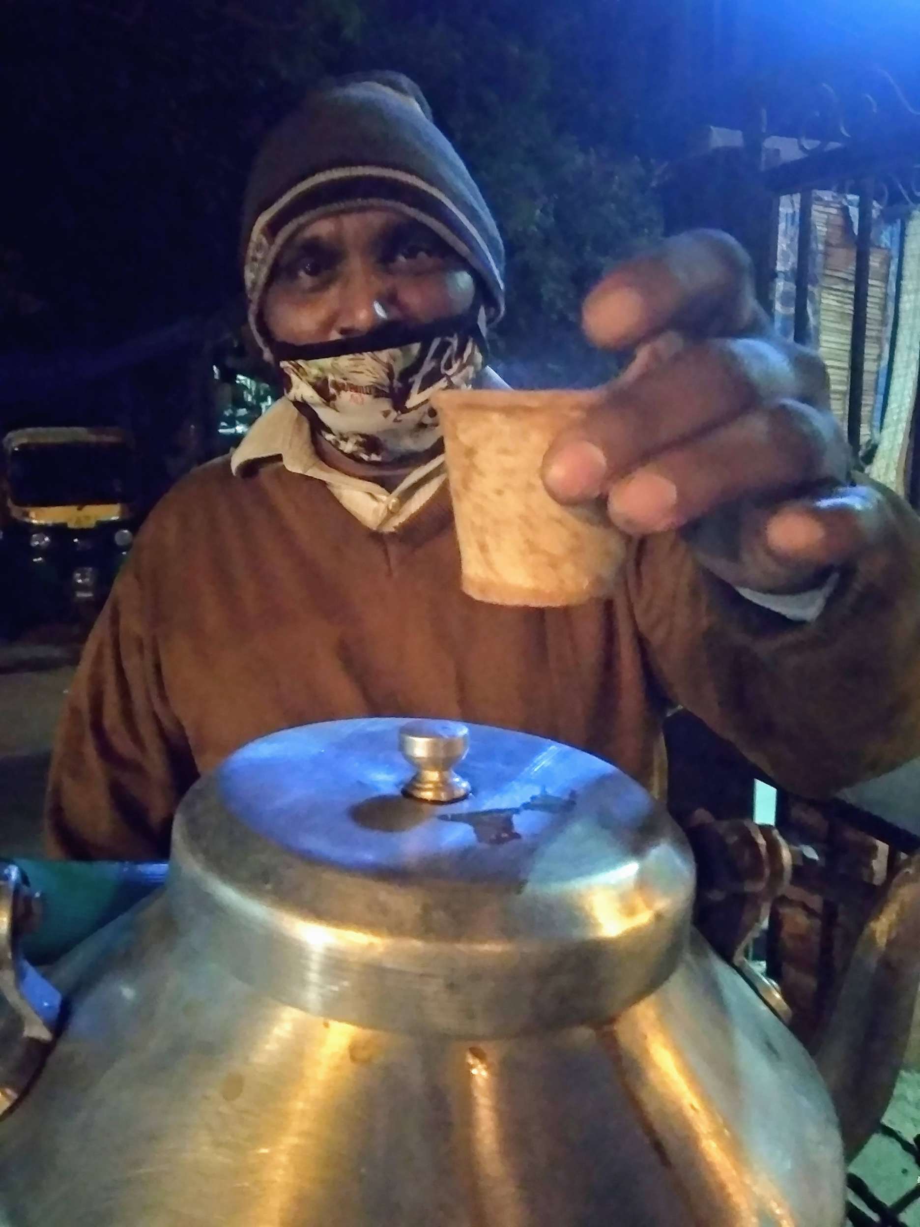 Seorang penjual teh 