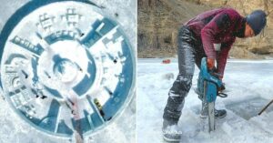 A Cafe, A Snow Leopard & More: Inside Ladakh’s Unique Ice Sculpture Exhibition