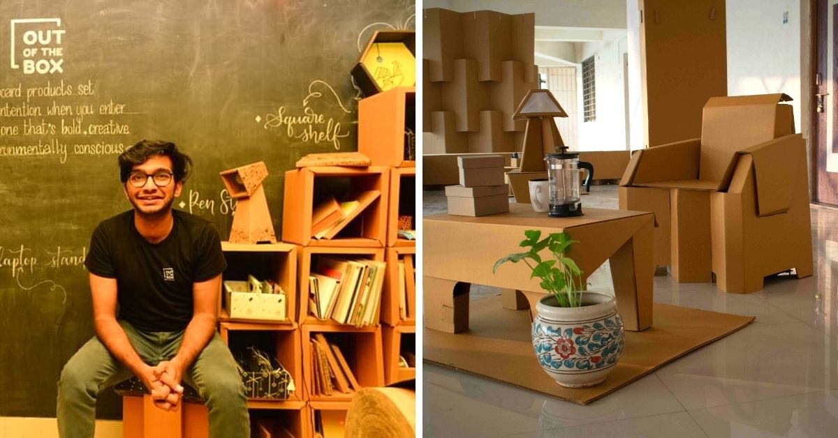 23-YO’s IKEA-Like Furniture Made of Cardboard Lasts 5 Years, is Water and Oil-Proof