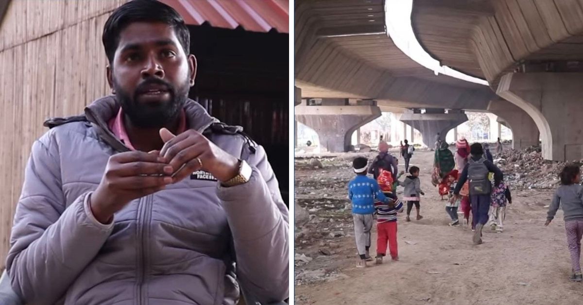 UPSC Aspirant Runs ‘Free School Under The Bridge’ For 150 Underprivileged Students