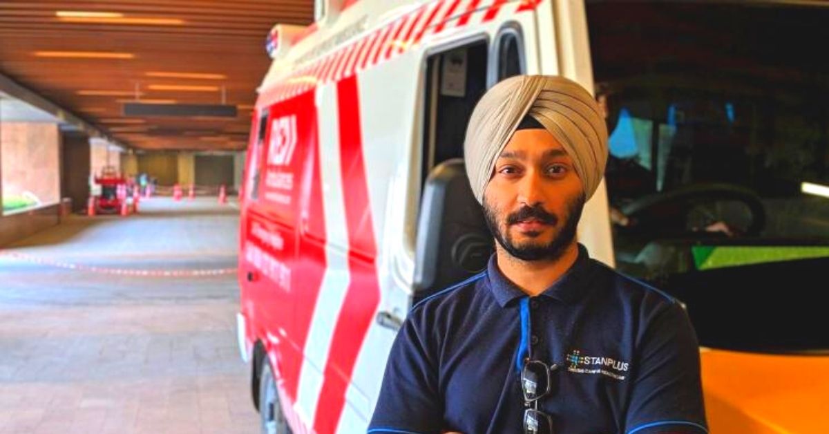 Prabhdeep Singh, CEO of StanPlus Ambulance service