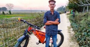I Learnt From YouTube & Built A ‘Theft-Proof’ E-Cycle That Goes 60 KM In One Charge