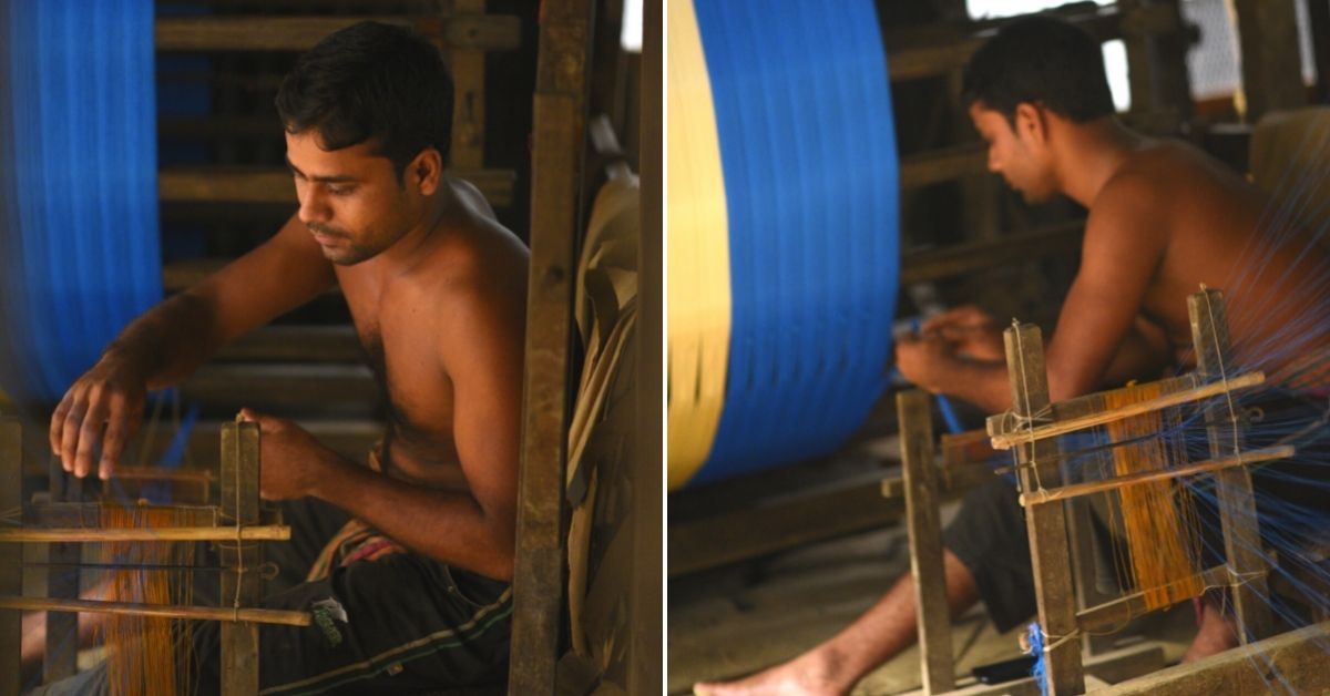 Weaving Sarees 