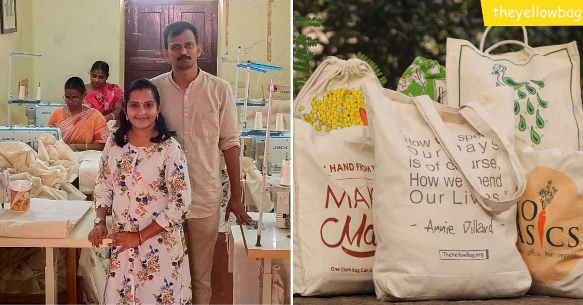 Couple Quit Jobs To Sell Traditional Eco-Friendly Bags, Earn Turnover of Rs 3 Crore
