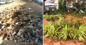 How I Turned a Dumpsite Under an Overbridge Into a Lush Garden