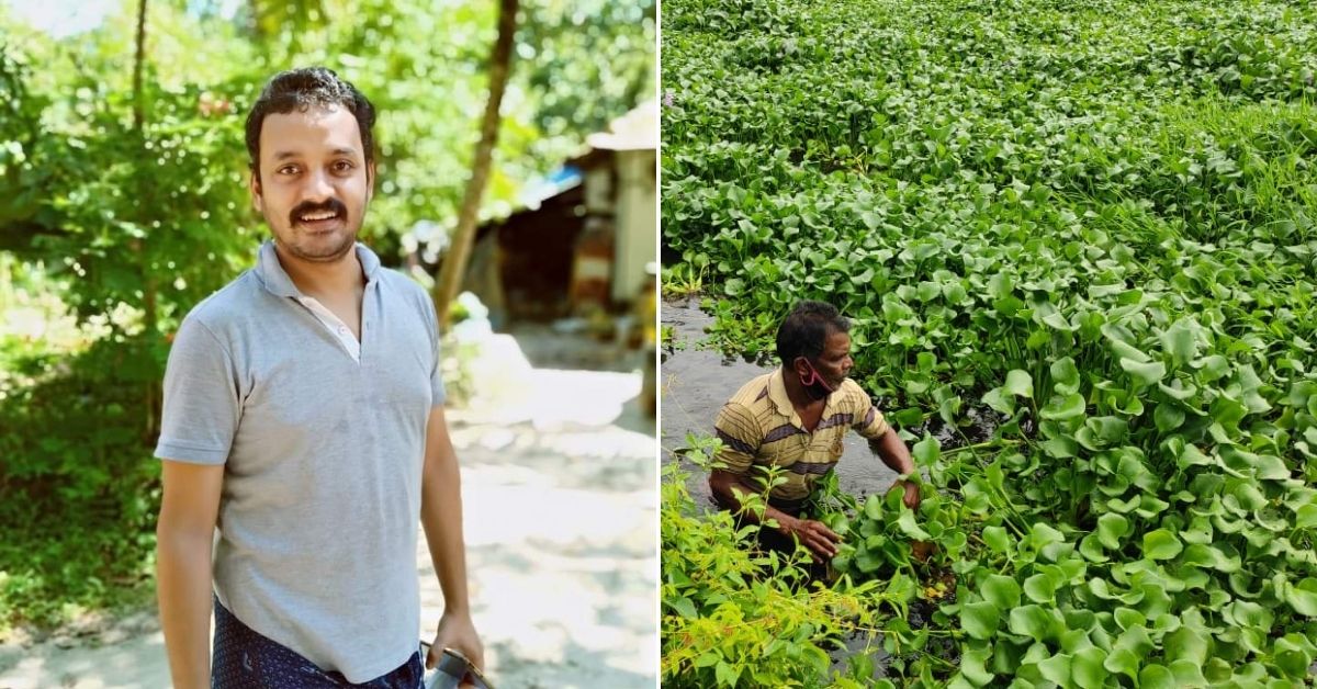 Kerala Man Helps Households Make Biogas From Weed That Chokes Lakes; Here’s How