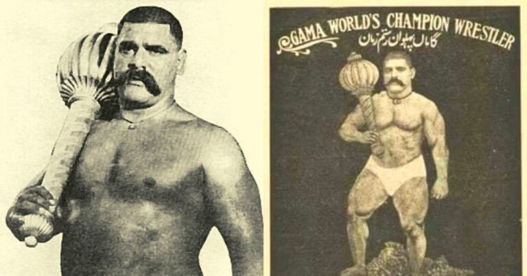 ...Ghulam Mohammad Baksh Butt, popularly known as The Great Gama or Gama Pe...