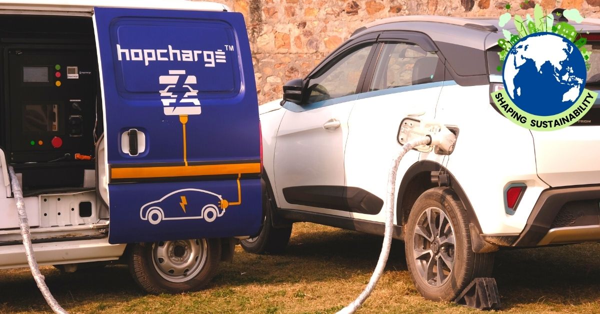 Hopcharge delivers fast EV charging at your doorstep for Rs 3/km