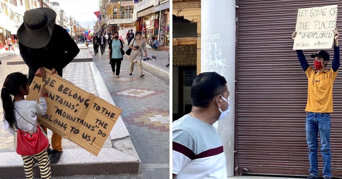 Stazin signboards Ladakh