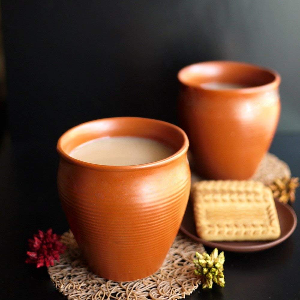 Clay, Terracotta Tea cups