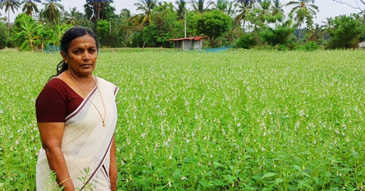 P Bhuvaneshwari, organic farmer from Palakkad in Kerala