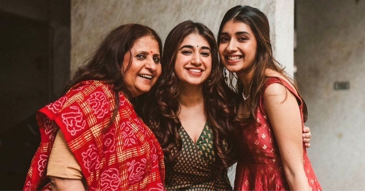 Hetal Desai with her daughters