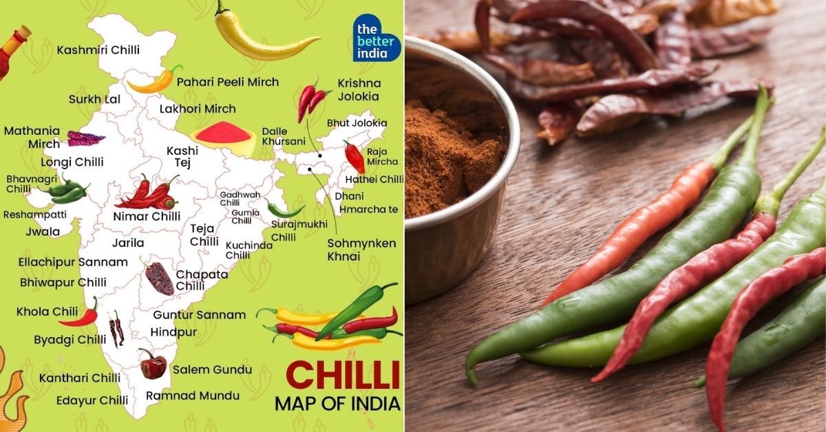 Mirchi Map of India: 5 GI-Tagged Indian Chillies Famous For Their Flavour