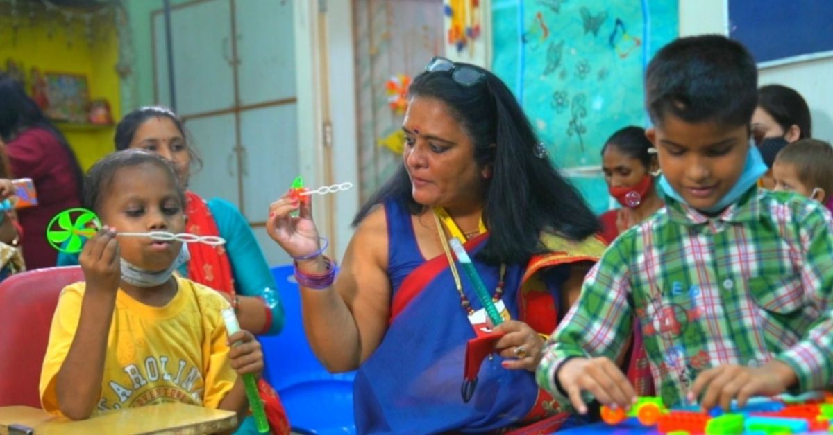 cancer survivor poonam bagai with children suffering from cancer