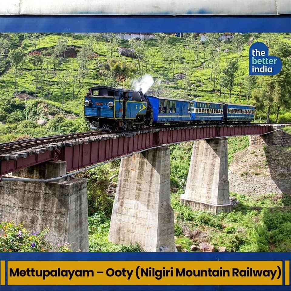 Mettupalayam ‐ Ooty (Nilgiri Mountain Railway)