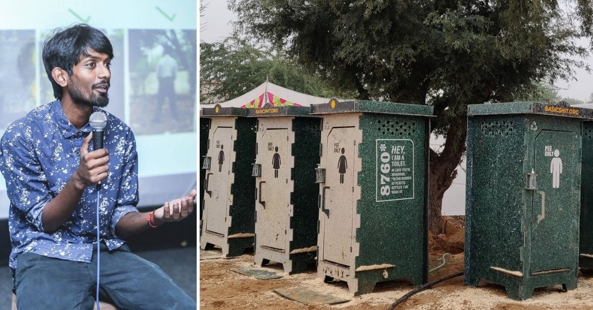 Watch: Delhi Man Turns Waste Plastic Bottles Into Low-Cost Public Urinals