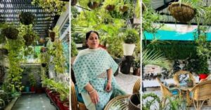 In Noida’s Concrete Jungle, Woman Creates A ‘Mini Hill Station’ With 3000 Plants