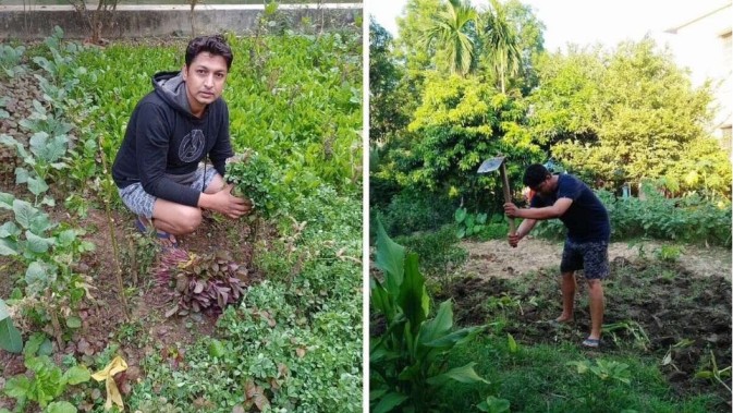 In Patna's Concrete Jungle, Engineer's Lush Farm Has a Pond, Rabbits, Chicken & More