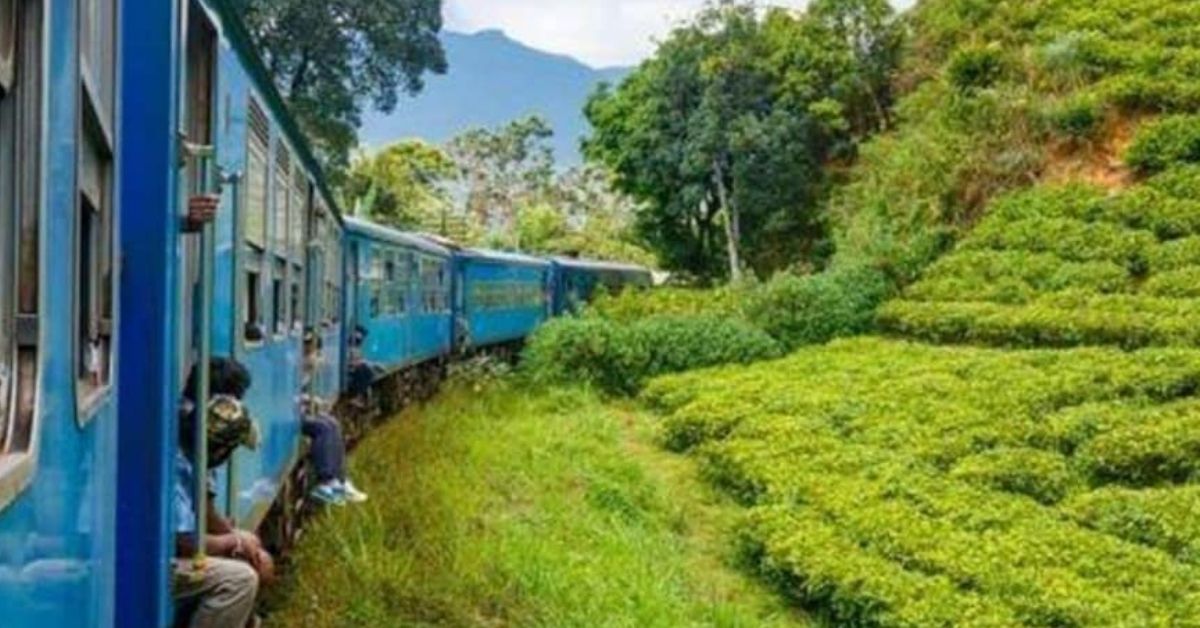 Scenic train routes in India