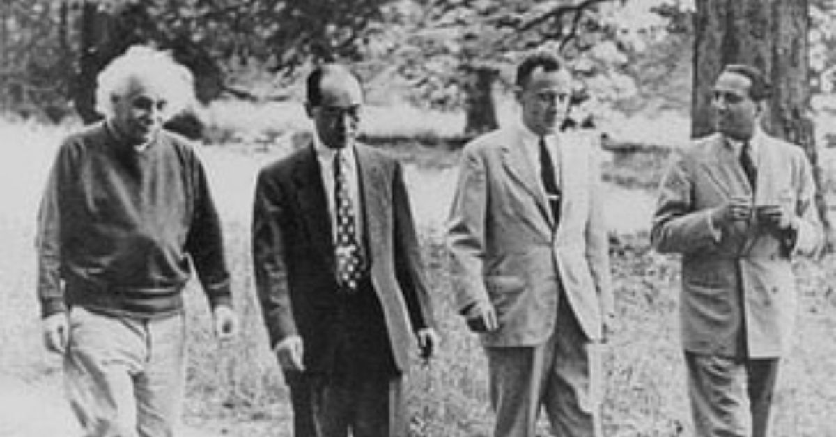 Indian History : Homi Bhabha with his counterparts