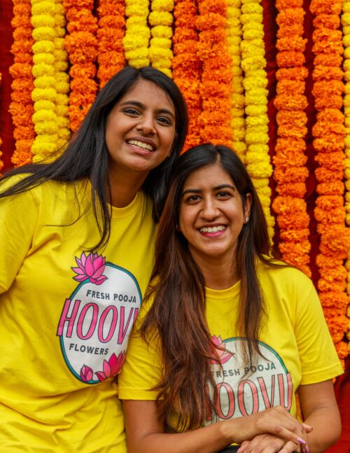 Rhea and Yeshoda Karuturi, founders of Hoovu