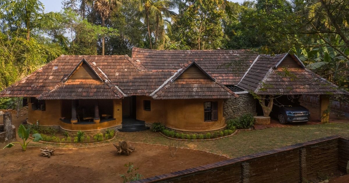 Architects Use Mud, Straw & Jaggery to Build Eco-Friendly Home That Stays Cool