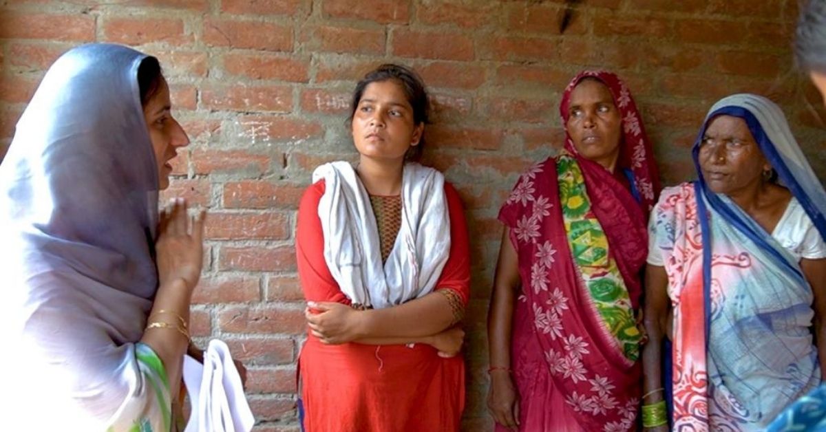 Sarpanch Priyanka Tiwari meeting Villagers 
