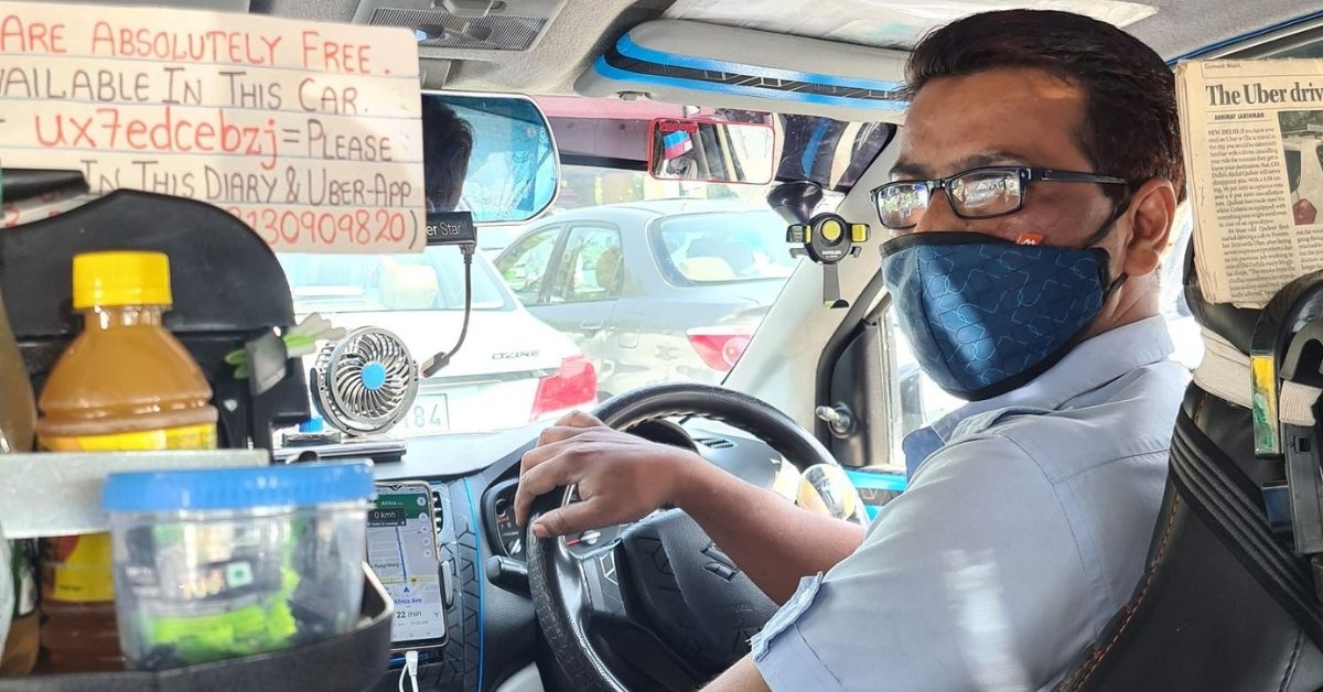 Watch: With Freebies for Passengers & Lesson on Life, This Delhi Cab is Like No Other