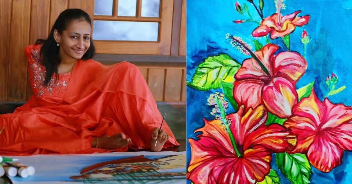 Swapna Augustine: Born Without Hands, Artist Takes Her Work To Global Stages, Wins Accolades