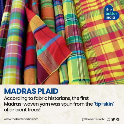 Madras Plaid motif