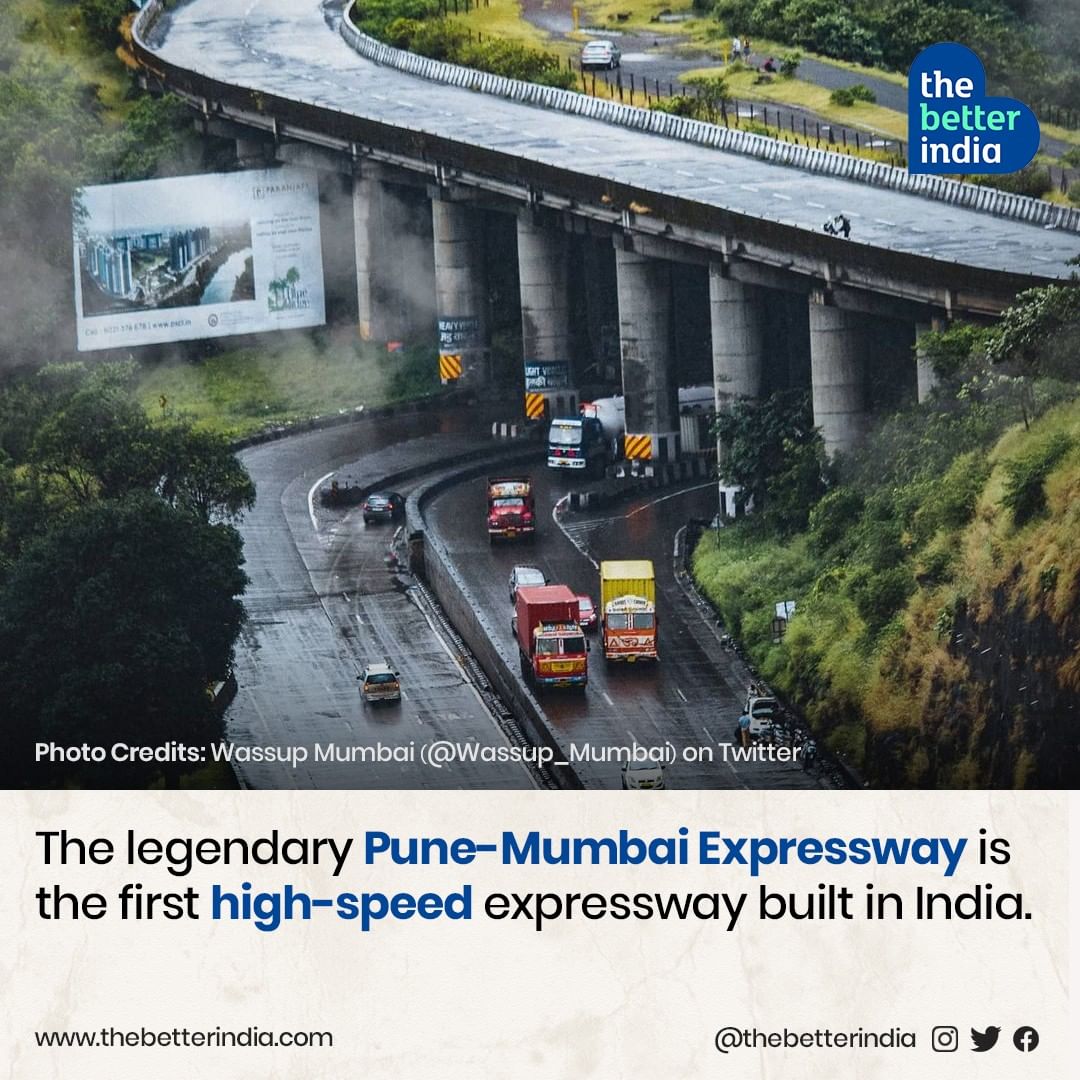 The Pune-Mumbai Expressway