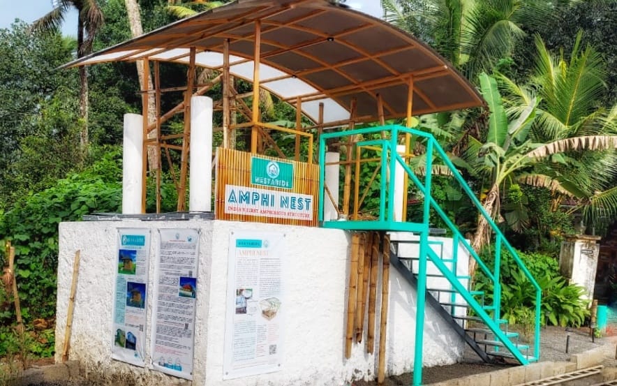 Amphi Nest, India's first working prototype of an amphibious building