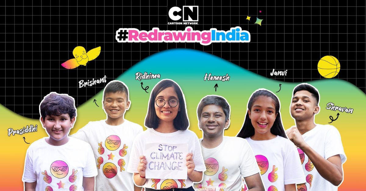 Cartoon Network recognises six kids redrawing India