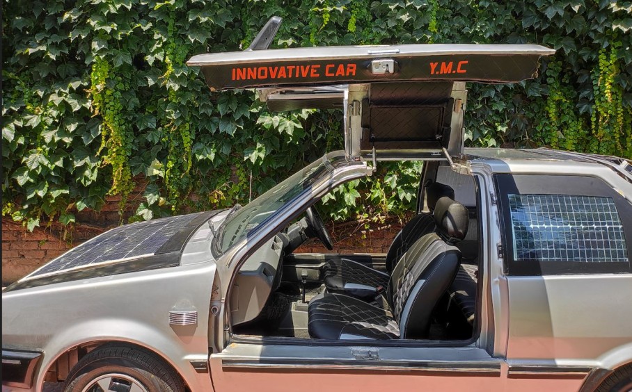 Teacher converts car into EV