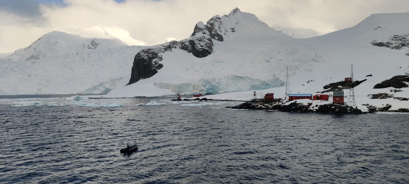 Station in Antarctica 