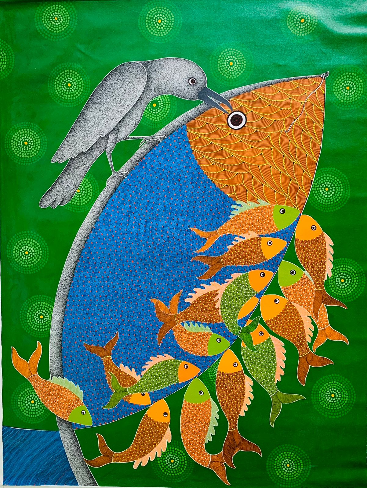 Raman Singh Gond Art