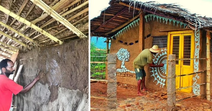 Bengaluru Man Quit Job to Live Sustainably, Built His Mud Home in Just 125 Days
