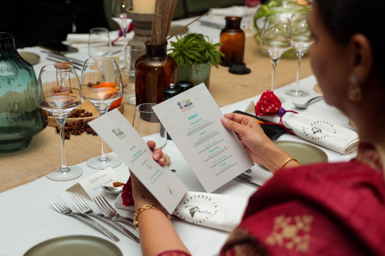 The menu at the Inaugural Dinner at Cannes