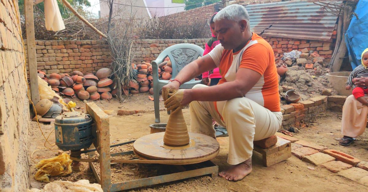 Traditional artisans at work