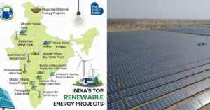 Map of India's Top Renewable Energy Projects, Including World's Largest Solar Park