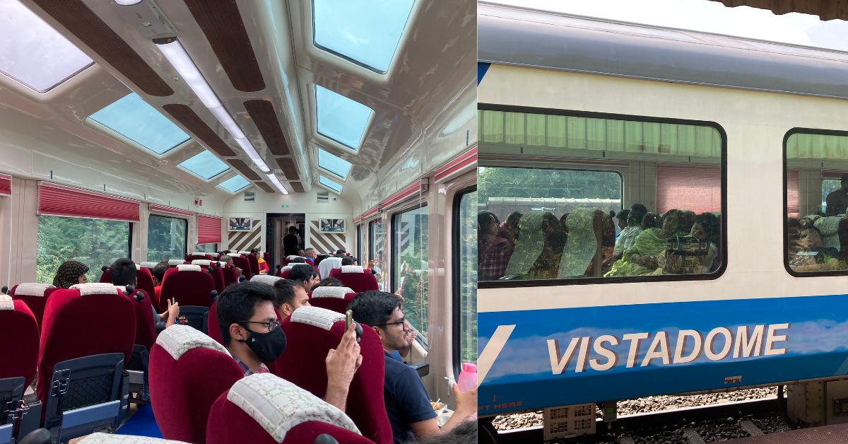 10 Places You Can Travel to in the Indian Railways’ Magnificent Vistadome Coaches