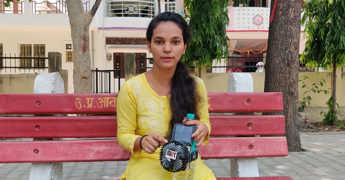 To Help Dad, Varanasi Girl Innovates Belt That Cools Water Using the Hot Sun