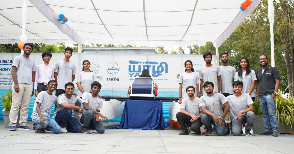 Students Design Zero Emission, Sustainable Boat to Represent India in Monaco