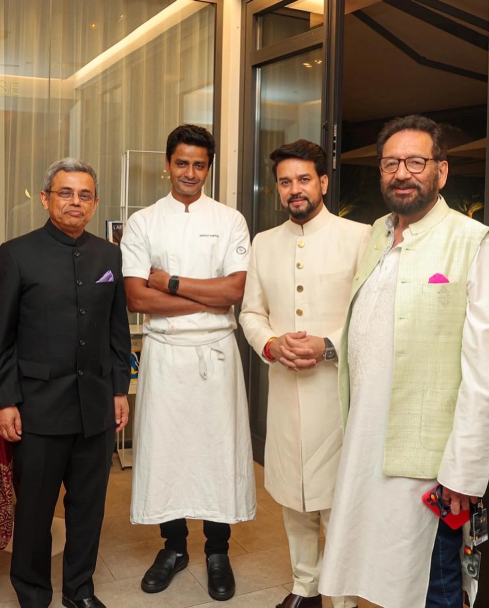 Chef Manu Chandra at Cannes
